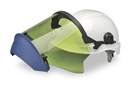 Elvex WELCUARC3 Flash-Pro Head and Face Arc Protection Kit Cu-Arc-3, PPE Risk Cat 2 with Chin Protector and Quattro Ear Plugs, 9.5