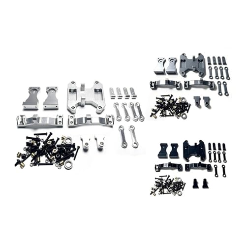 Kit de bascule de châssis voiture RC 1/16 accessoire modification métal B36 - 2