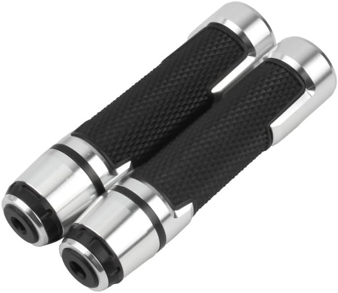 7/8 "22mm Motorcycle Fatbike Grip Cuffs Handle Fit For Motorbike(Orange)
