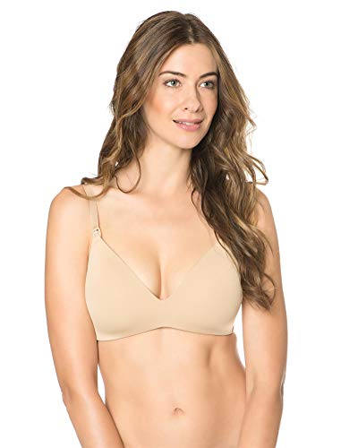 Image of Motherhood Wireless Full Coverage Nursing Bra Nude