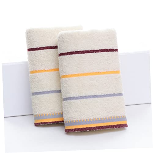 Toallas para limpieza facial de algodón SHOWERORO suaves juego de 3 piezas 4