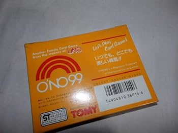 その他 uno Amazon.co.jp: O'NO99 Ono 99 TOMY Card Game UNO Uno Retro Uno