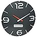 TFA Dostmann 60.3536 Contour Design Funk-Wanduhr (anthrazit Weiss mit Batterie) Batterie mit günstig Kaufen-TFA Dostmann 60.3536 Contour Design Funk-Wanduhr (anthrazit Weiss mit Batterie)