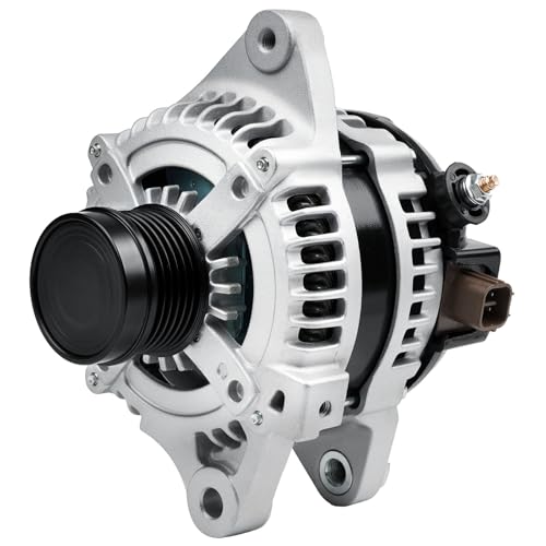 Alternator New Replacement for 1.8L L4 Toyota Corolla 2009-2011 Scion xD 08-14 Matrix 09-10 Pontiac Vibe 09-10 11385 11386 12897 270600T040 0986CR6103 AL3370X