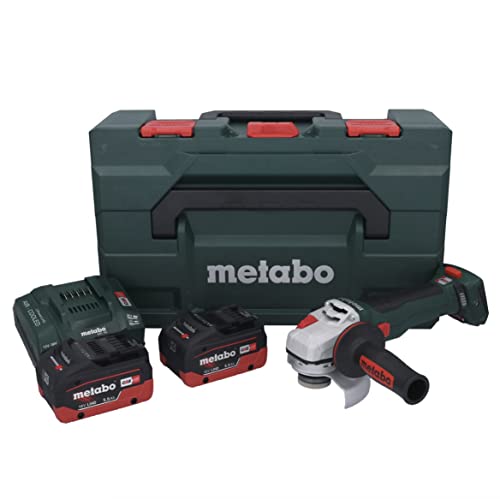 Meuleuse d'angle sans fil METABO WB 18 LT BL 11 125 Quick 18 V MetaBOX 165 - vue 3