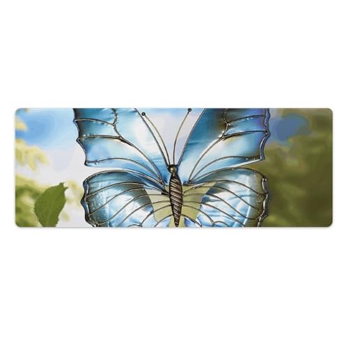 Tapis de souris grande taille imperméable et antidérapant pour bureau