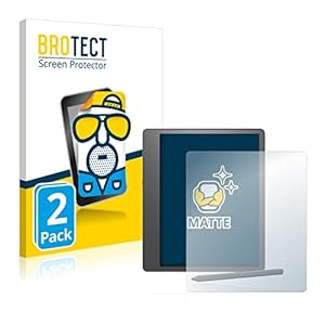 brotect Pellicola Protettiva Opaca Compatibile con Amazon Kindle Scribe Pellicola Protettiva Anti-Riflesso (2 Pezzi)