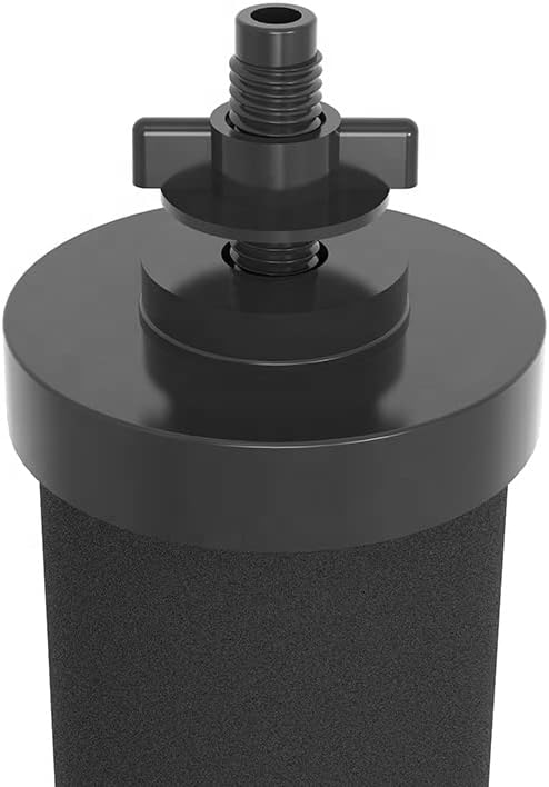 Nispira Premium Water Filter Black Element Cartridge Compatible with Berkey Countertop Water Purification System. Compared to Part BB9. 2 Filters