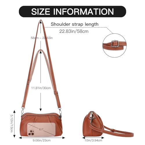 GOIACII Small Purses for Women Crossbody Bags Leather3