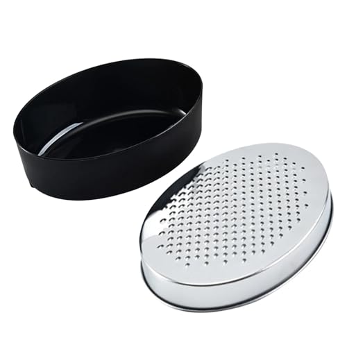 Rallador de Queso con Contenedor Acero Inoxidable 3 Piezas miniatura 2