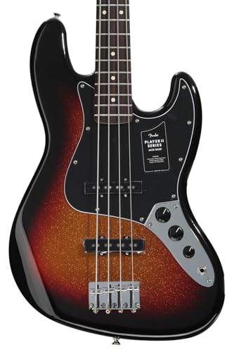 Fender LE Player II Jazz Bass - Sparkle 3-color Sunburst, Rosewood Fingerboard