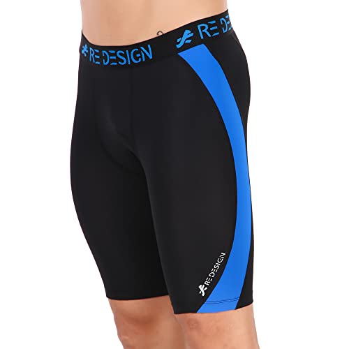 Image of ReDesign Apparels Nylon Compression Shorts Tights for Multi Sports (Color Options)