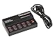 Produktbild KALEA-INFORMATIQUE©  10 Port USB Ladegerät - 12A (60W) - 1A / 1.5A / 2.4A / 3.5A