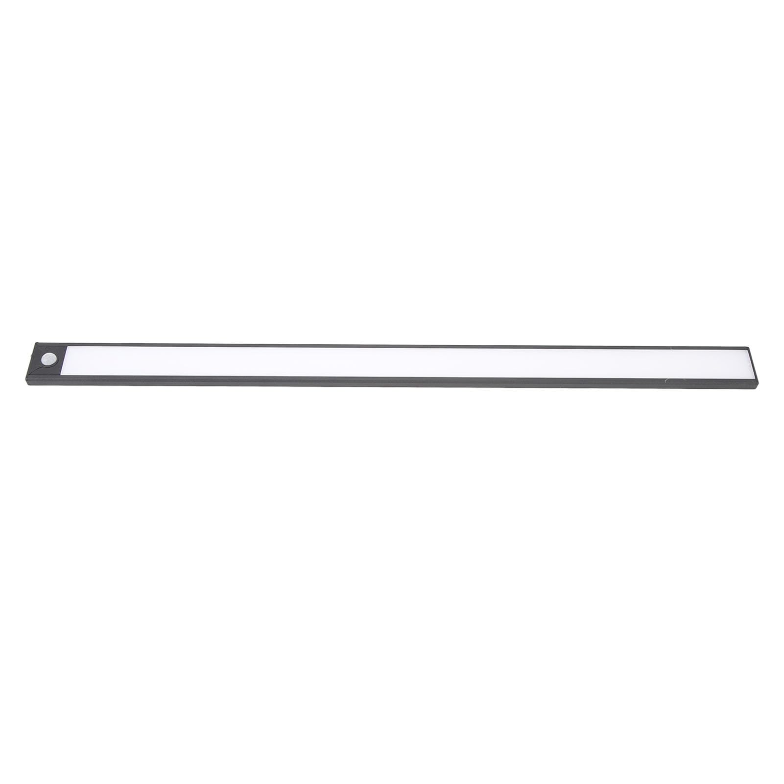 Barra Luminosa con Sensore di Movimento Ricaricabile da 23,6", Luce Magnetica per Armadio a LED da 1500 MAh con Accensione/spegnimento Automatico, Illuminazione da Sottopensile