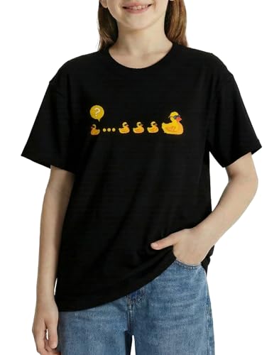 Image of Ainuno Boys Girls Shirts Funny Summer Short Sleeve Shirt Crewneck Graphic Tees
