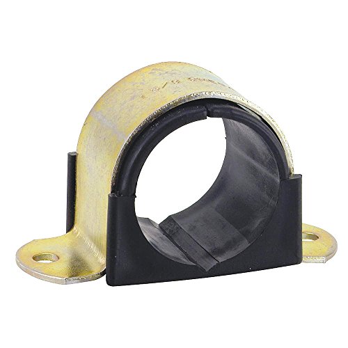 ZSI 072M080 Electro-Galv Cushion Clamp, 4 1/2in Tube, 4in Pipe, Omega Series