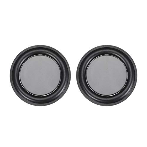 Radiador pasivo de 2 pulgadas uxcell para reparar altavoces y mejorar el bajo