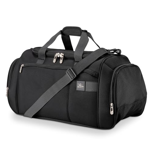 Skyway Luggage Sigma 7.0 Softside Weekender Duffel Bag Durable Carry-On, Lightweight Gear Bag with Shoulder Strap & Pockets, Ideal for Weekend Trips, Men and Women