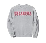 Oklahoma Softball Sweatshirt, Adult Unisex, Heather Grey, Medium