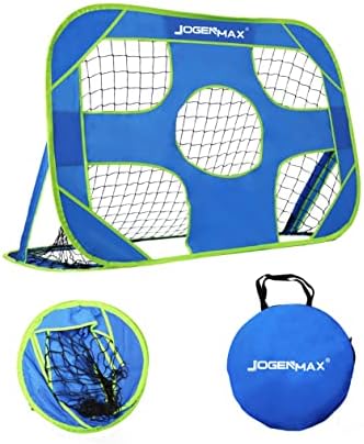 Kids Soccer Goal- 2 in 1 Portable Pop Up Soccer Goals Nets for Backyard