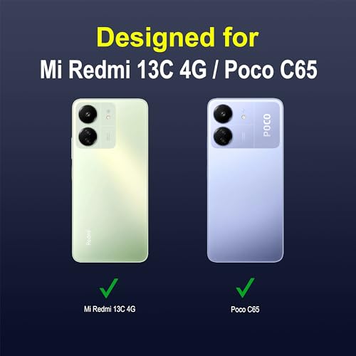 Image of Amazon Basics Back Case Cover for Mi Redmi 13C 4G (Silicone Sapphire)