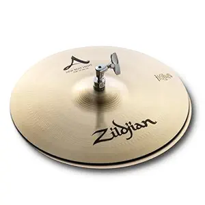 Avedis Zildjian Company A0133 A Series 14-Inch New Beat Hi-Hat Cymbals Pair (Golden)