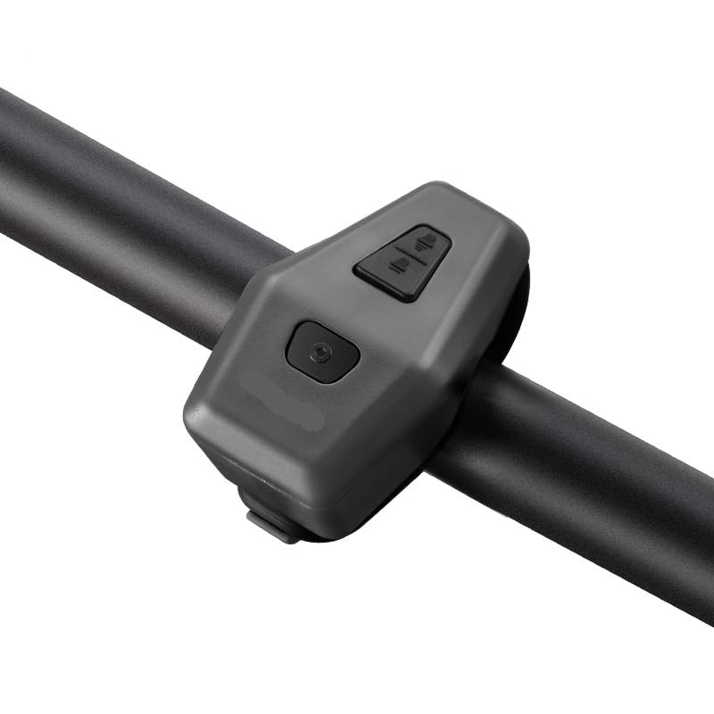 PARDUS Bike Alarm Bike Horn Anti-Theft Alarm USB Rechargeable Compact 120dB - Portable, Waterproof, and Easy to Install for Road and Mountain Bikes