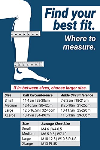 OS1st Wellness Compression Socks for circulation, swelling, deep vein thrombosis and calf cramps | 15-20mmHg3