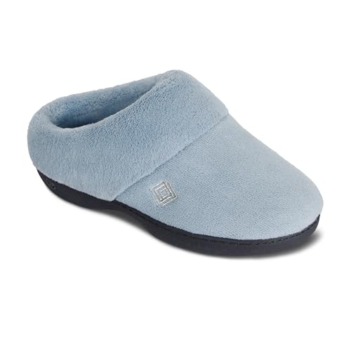Image of isotoner womens Classic Clog Non-slip Memory Foam Slippers