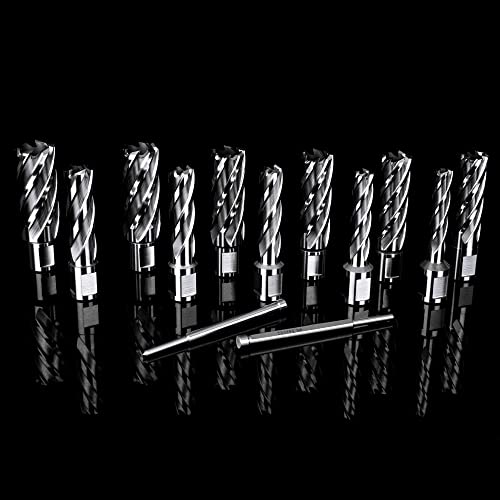 Oscarbide AN Nular Cutter Set 13Pieces,2"Cutting Depth,3/4"Weldon Shank And 7/16 To 1-1/16 Inch Cutting Diameter Mag Drill Bits thumb #6