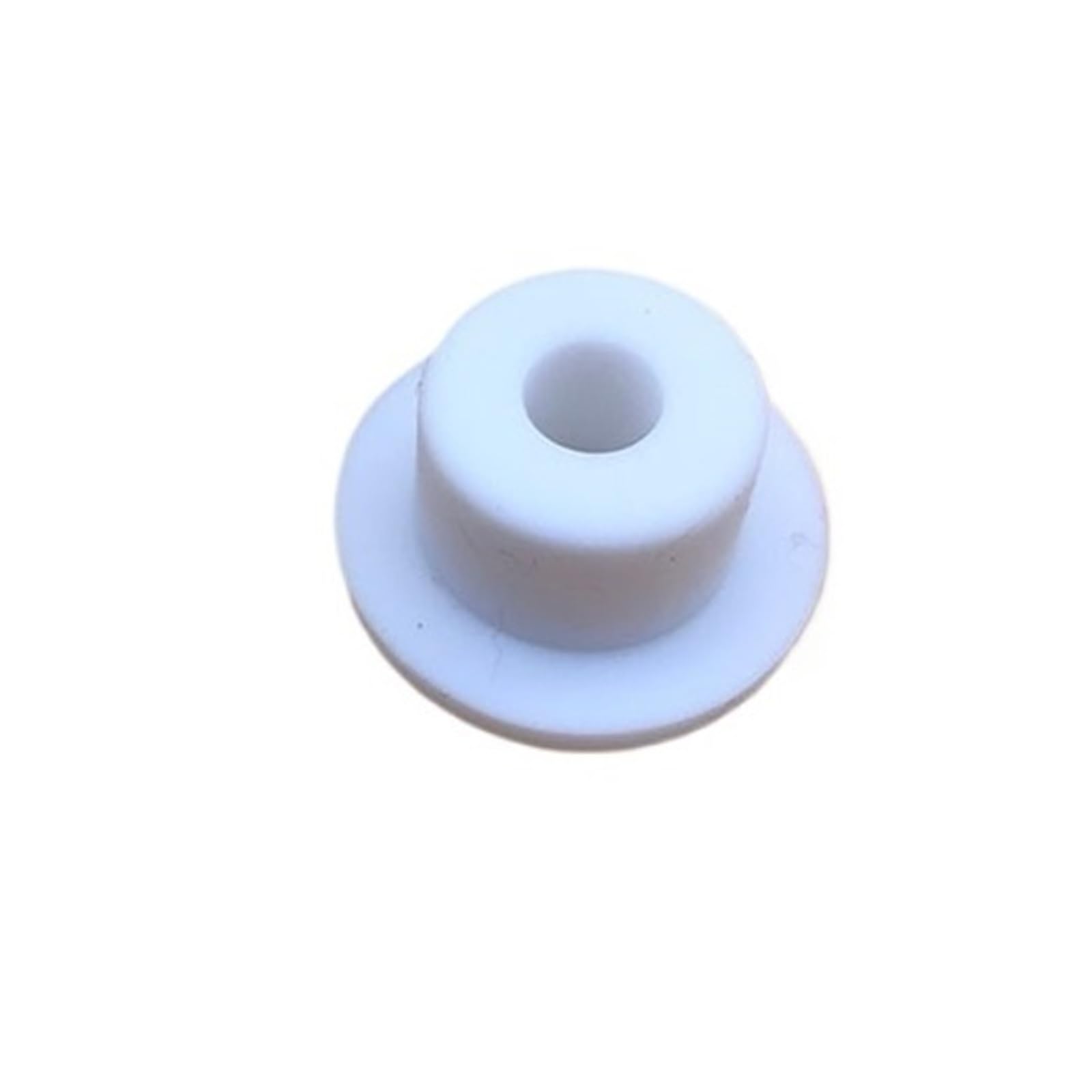 Rubber Stopper Silicone Rubber Plug White Stopper Bung 6.8mm–68.6mm, T-type 10pcs(30.3mm)