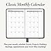 Monthly & Weekly Life Planner to Boost Productivity, Time Management and Hit Your Goals - High Performance Organizer & Gratitude Journal – Undated, 1 Year (12 Months), Hardcover, 5x8″ (Blue)