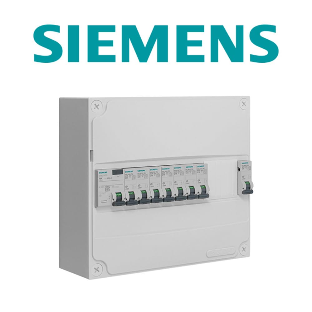 SIEMENS - Tableau 1 Rangée Pré-Équipé Monophasé - 1 Inter Diff 40A