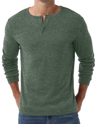 Sailwind Men's Henley Shirts Long Sleeve Button T-Shirt Casual Stylish Thermal Pullover Shirt2