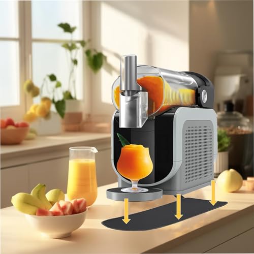 Image of Sliding Pad for Ninja Slushie Machine FS301 and FS300, Non-Slip Mat for Ninja Slushie Machine Accessories, Easily Slider Mat for Slushie Drink Maker, Frozen Drink Accessory for Home Users