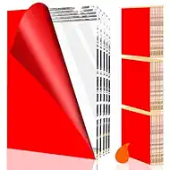 PHIXBEAR Heavy Duty Double Sided Adhesive Pads - 30Pcs, 1x1.2 Clear Waterproof Mounting Tape for Wall Pictures, Car, Home & Office