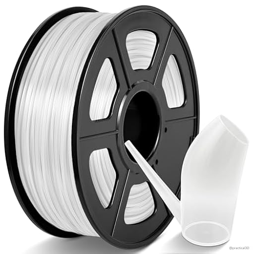 TECBEARS Filamento ABS 1,75mm 1KG Transparente, Resistente al Calor, Alta Resistencia a Impactos, Filamento de Impresión 3D Duradero, Bobina de 1 kg | Ya disponible en tu tienda friki favorita! En mundofriki.es!