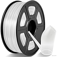 TECBEARS Filamento ABS 1,75mm 1KG Transparente, Resistente al