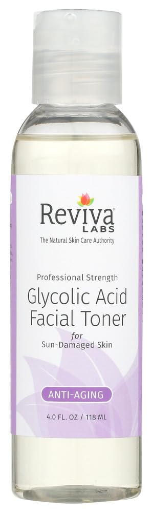 Glycolic Acid Facial Toner 4 Ounces 4 Ounce
