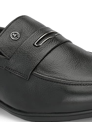 Image of ALBERTO TORRESI Premium Leather Slip-On Formal Shoes for Men, Stylish & Comfortable, Perfect for Office & Special Occasions