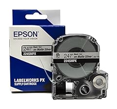 Black on Silver Matte