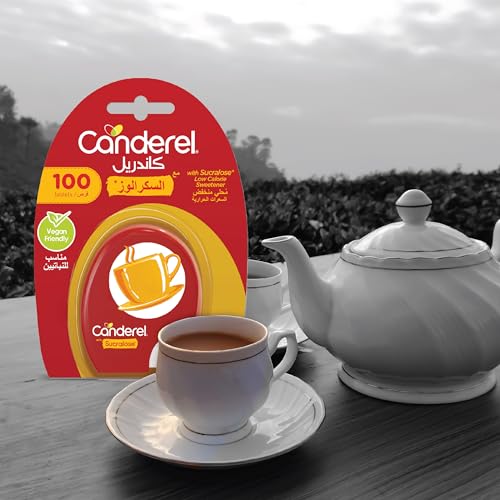 Canderel Sweetener Tablets with Sucralose, Pack of 100