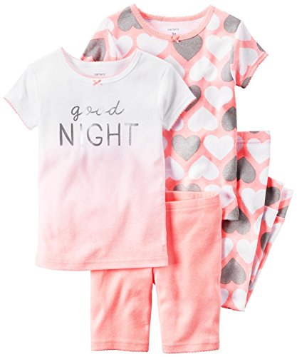 Carter's Girls' 4 Pc Cotton 371g120