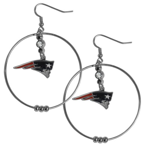 Image of NFL 2-Inch Hoop Earrings