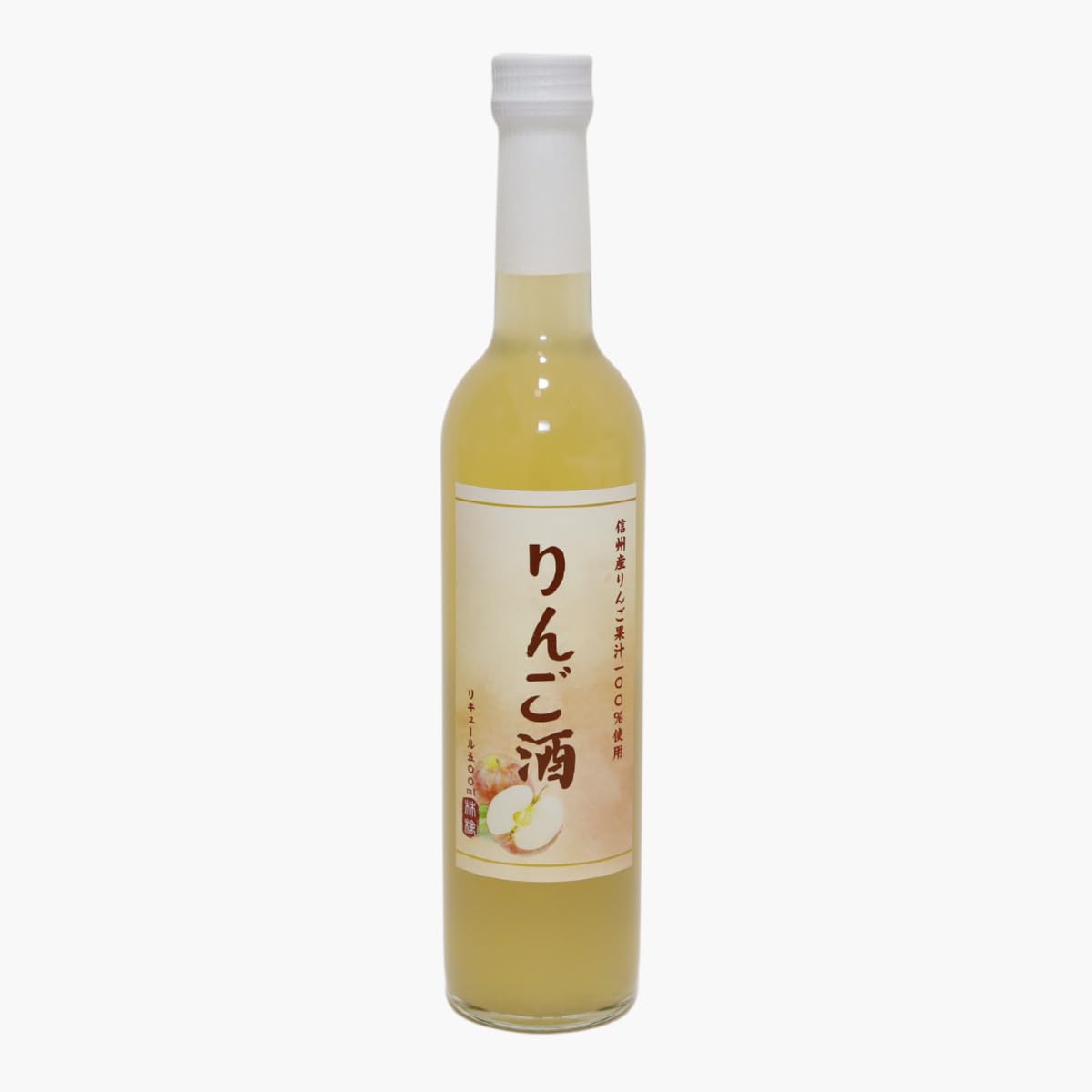 Amazon.co.jp: 酔園 林檎酒 500ml［日本酒 長野県 安曇野］りんご お酒