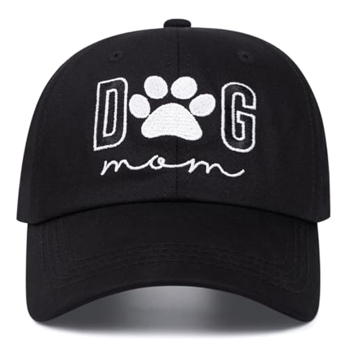Gorra bordada Dog Mom para mujer miniatura 1