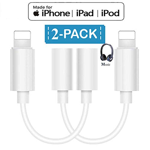 Headphone Adapter for iPhone SE/11/11 pro/11pro Max X/XS/XS MAX/XR/8/ 8Plus/ 7/7 Plus Headset