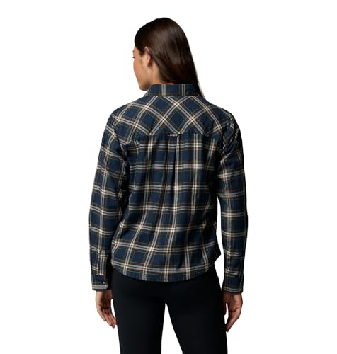 Columbia Women's Blue Point Creek Woven Long Sleeve Shirt2