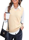 Material:Crafted from a soft viscose and nylon blend, this sweater vest offers breathable comfort while keeping you cozy. The lightweight yet warm fabric ensures year-round wearability, perfect for fall, winter, and spring. Features:Designed with a l...