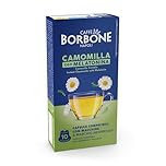 Caffè Borbone Camomilla con Melatonina Solubile - 60 capsule (6 confezioni da 10) - Compatibili con le Macchine ad uso domestico Nespresso*